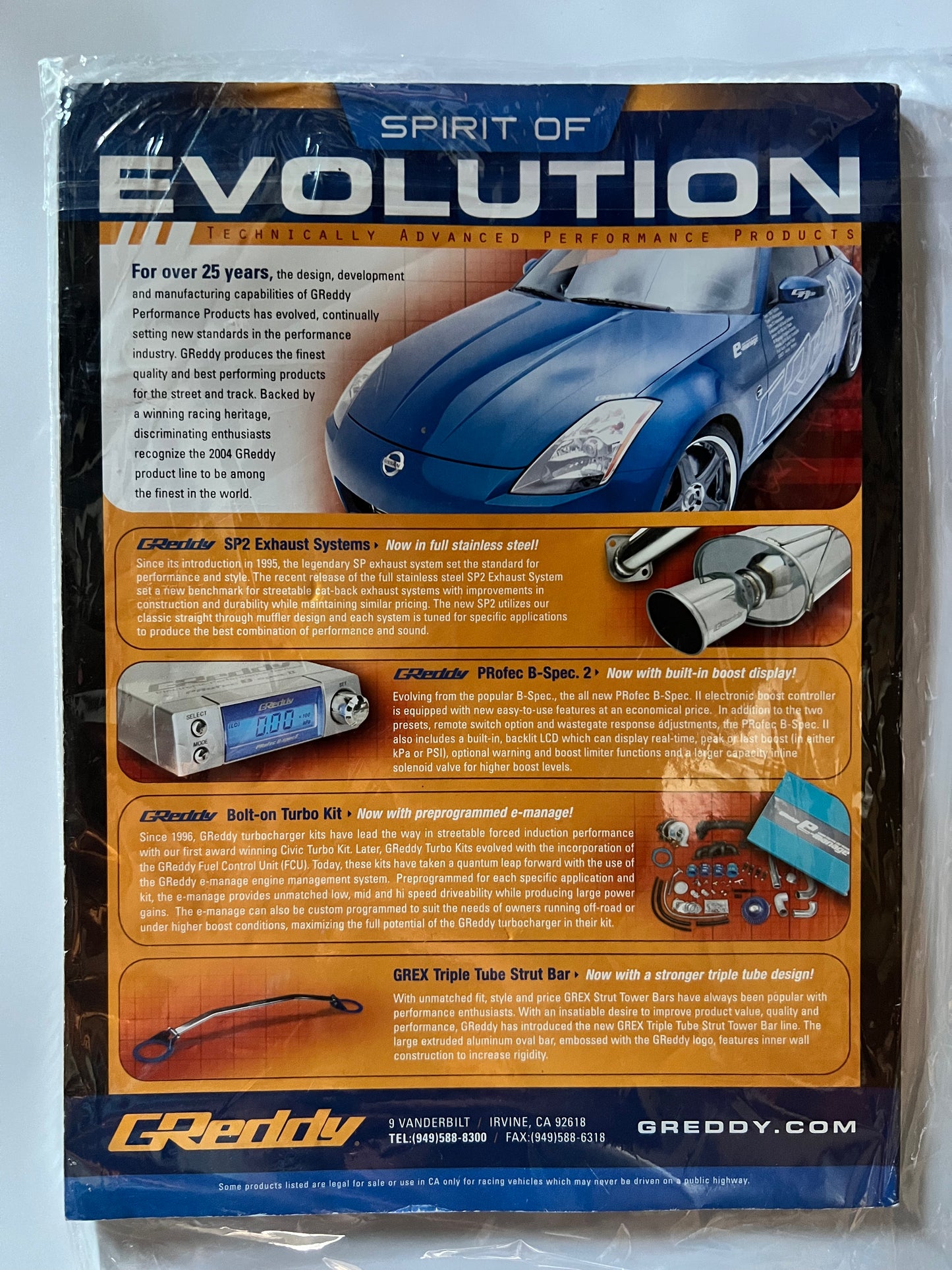 Import Tuner April 2004 "Underground Street Madness" Mazda RX7