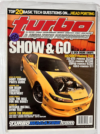 Turbo & High-Tech Performance-December 2003-Nissan-Silvia S15