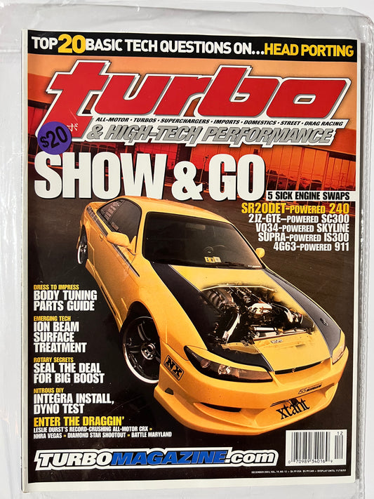 Turbo & High-Tech Performance-December 2003-Nissan-Silvia S15