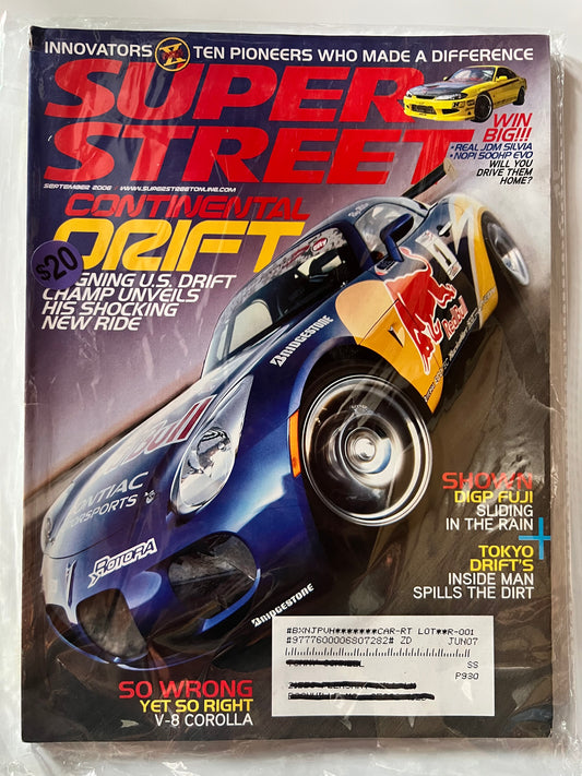 Super Street September 2006 "Continental Drift" Pontiac Solstice