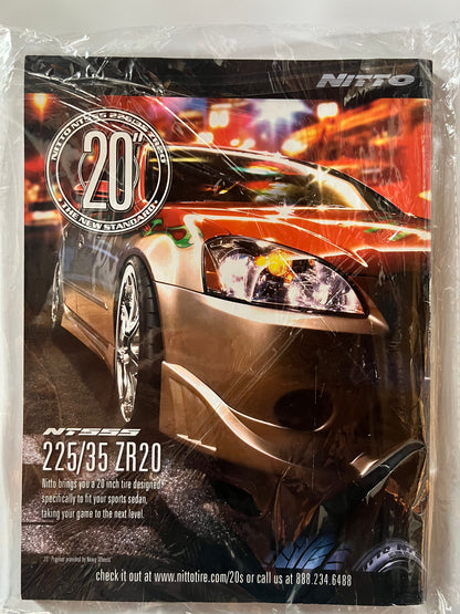 Sport Compact Car October 2004 "Flat Black Terror" Subaru Impreza