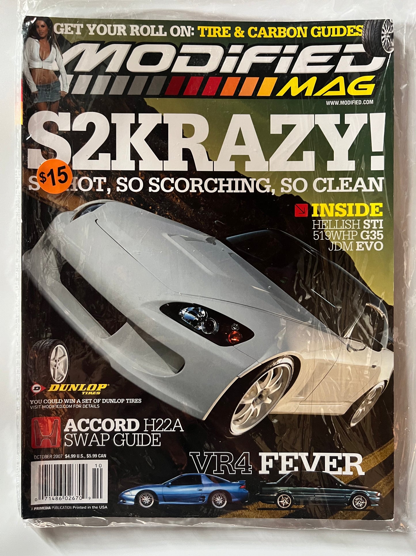 Modified Mag October 2007 "S2KRAZY" Honda S2000