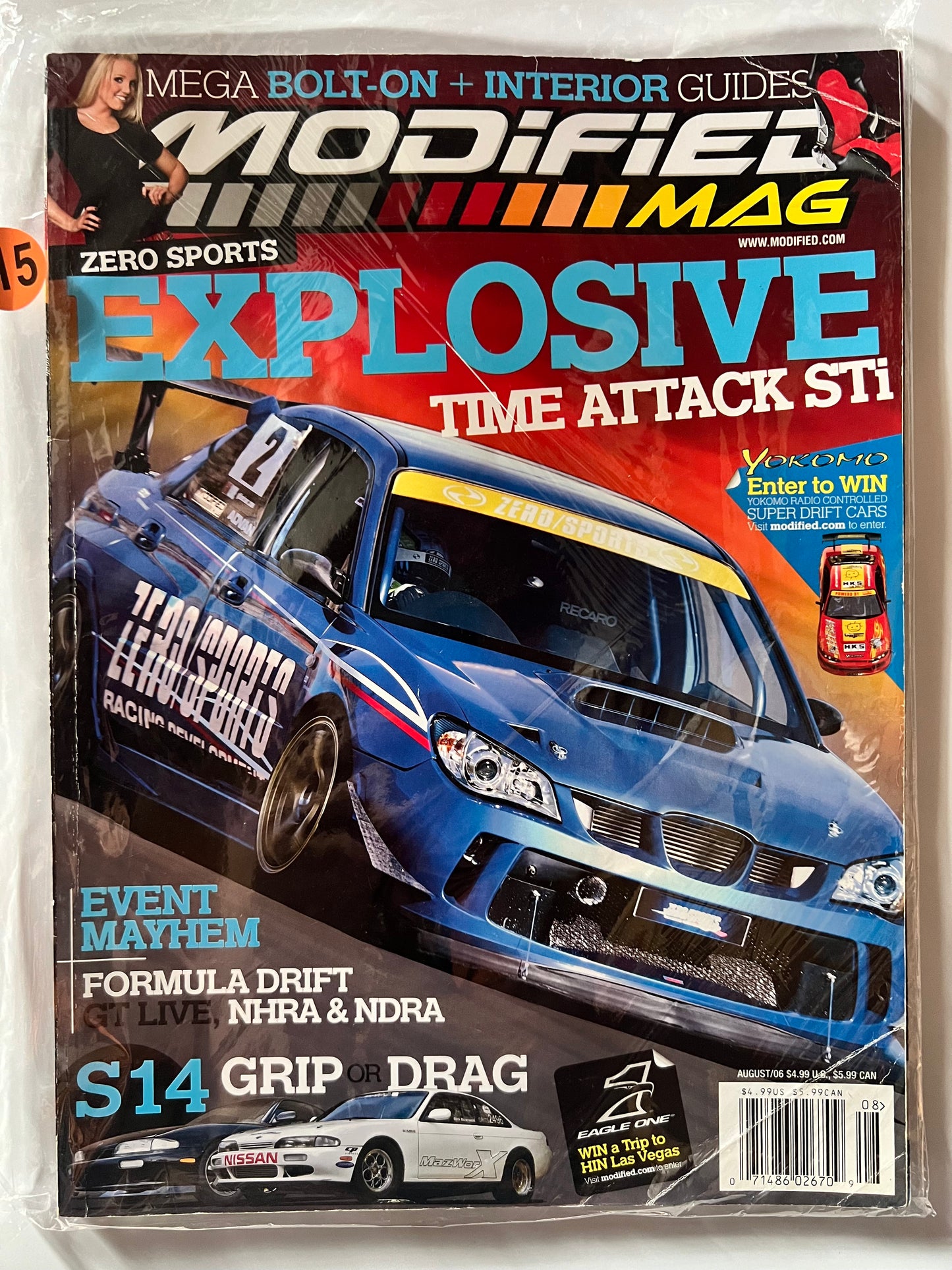 Modified Mag August 2006 "Explosive" Subaru Impreza