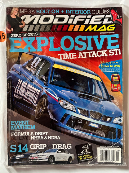 Modified Mag August 2006 "Explosive" Subaru Impreza