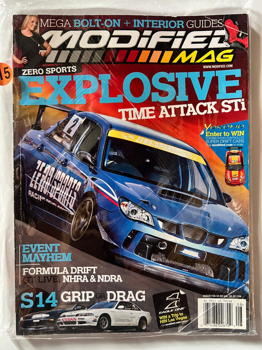 Modified Mag August 2006 "Explosive" Subaru Impreza
