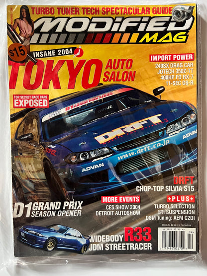 Modified Mag April 2004 "Tokyo Auto Salon" Nissan Silvia S15