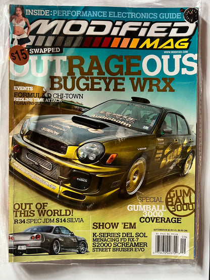 Modifed Mag September 2006 "Outrageous" Subaru Impreza