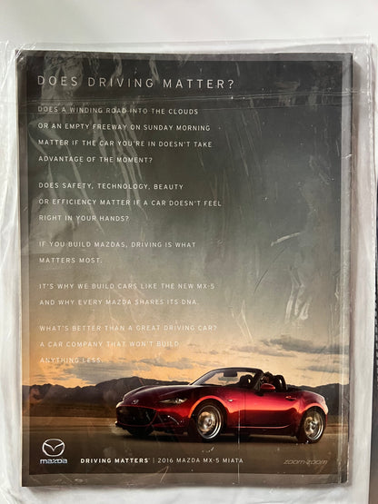 AutoWeek November 9 2015 "Cult Leader" Acura NSX