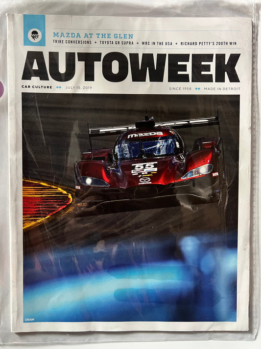 AutoWeek July 15 2019 Mazda RT24