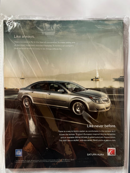Road&Track February 2007 "Sports Car of the Furture" Toyota Concept