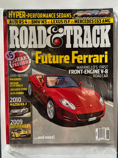 Road&Track June 2008 "Future Ferrari" Ferrari Concept