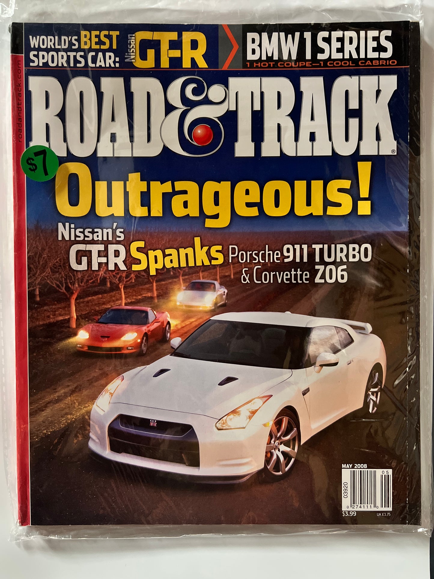 Road&Track May 2008 "Outrageous!" Nissan GTR