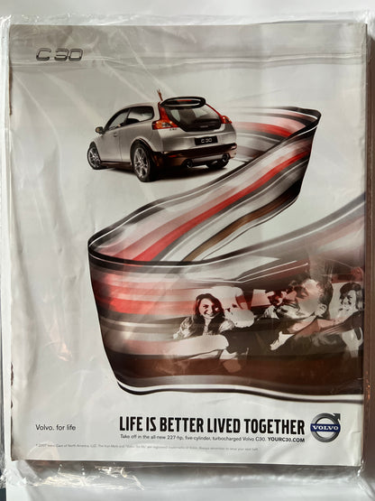 Road&Track November 2007 "2010 Boxter"Porsche Concept