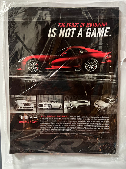 Road&Track September 2012 "New Cars 2013 " Viper/Camaro/GT500