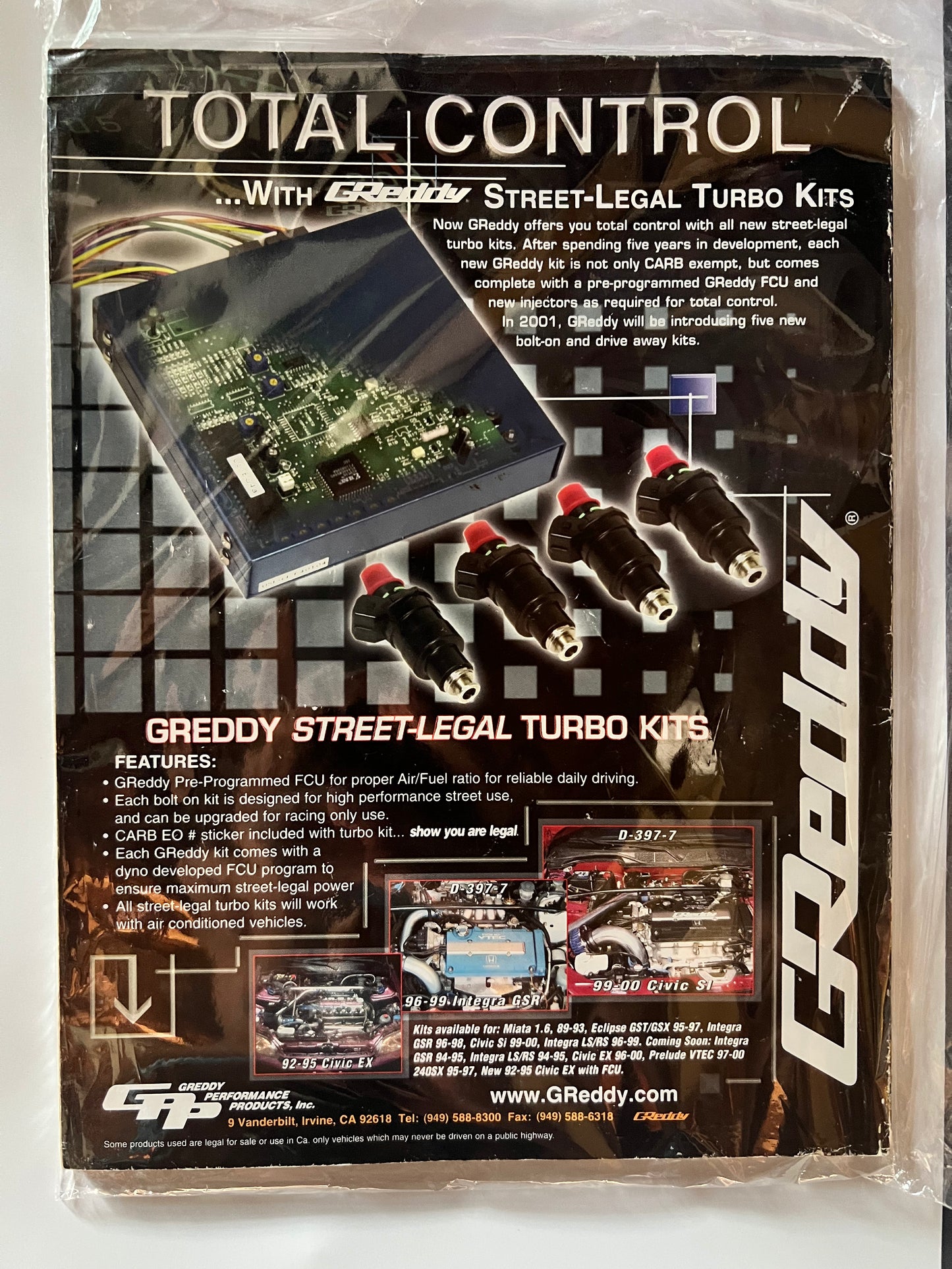 Import Tuner October 2001 "Who's Got Game?" Civic Coupe