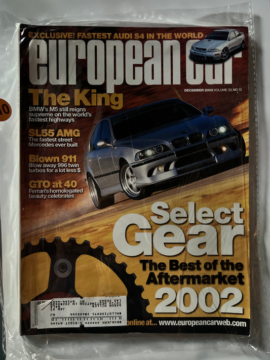 European Car December 2002 "The King" BMW M5